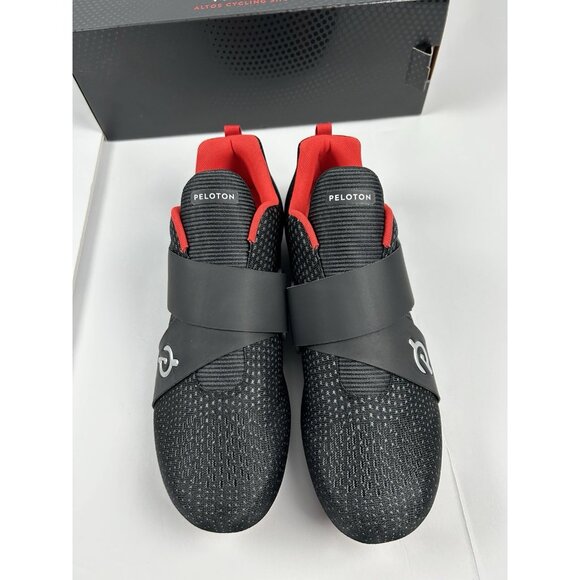 Peloton Altos Cycling Shoes BS03-01UB Black Red Size 12 Mens New main image 10